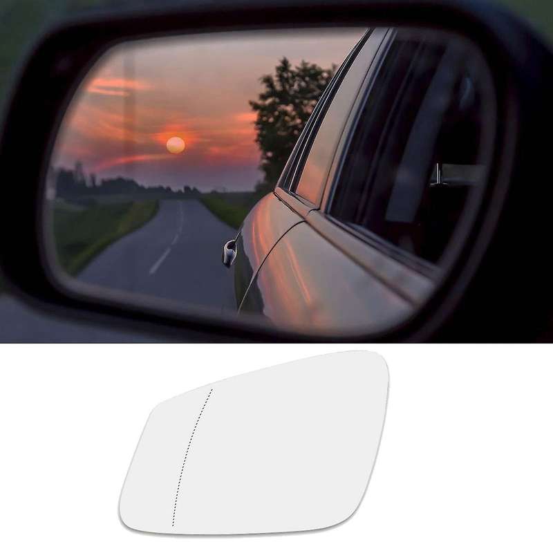 Left Side Wing Door Mirror Rearview Mirror Glass Heated 2pin for 1 2 3 4 5 Series F20 F22 F30 F34 F