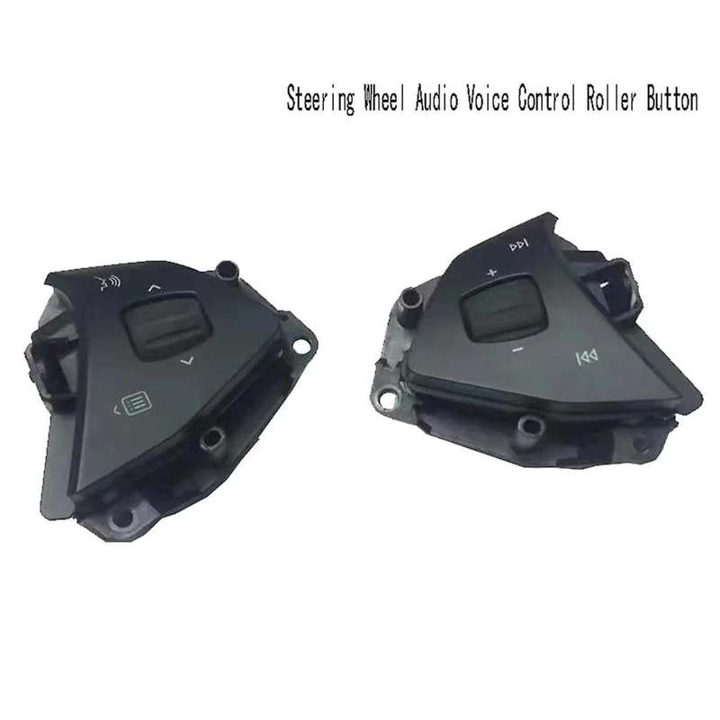 Left Steering Wheel Control Switch for Model S X 2012-2020 Steering Wheel Audio Voice Control Roller