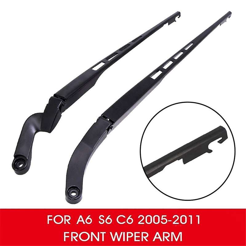 Left Windshield Wiper Front Window Wiper Arm for A6 C6 S6 2005-2011 4f1955407b