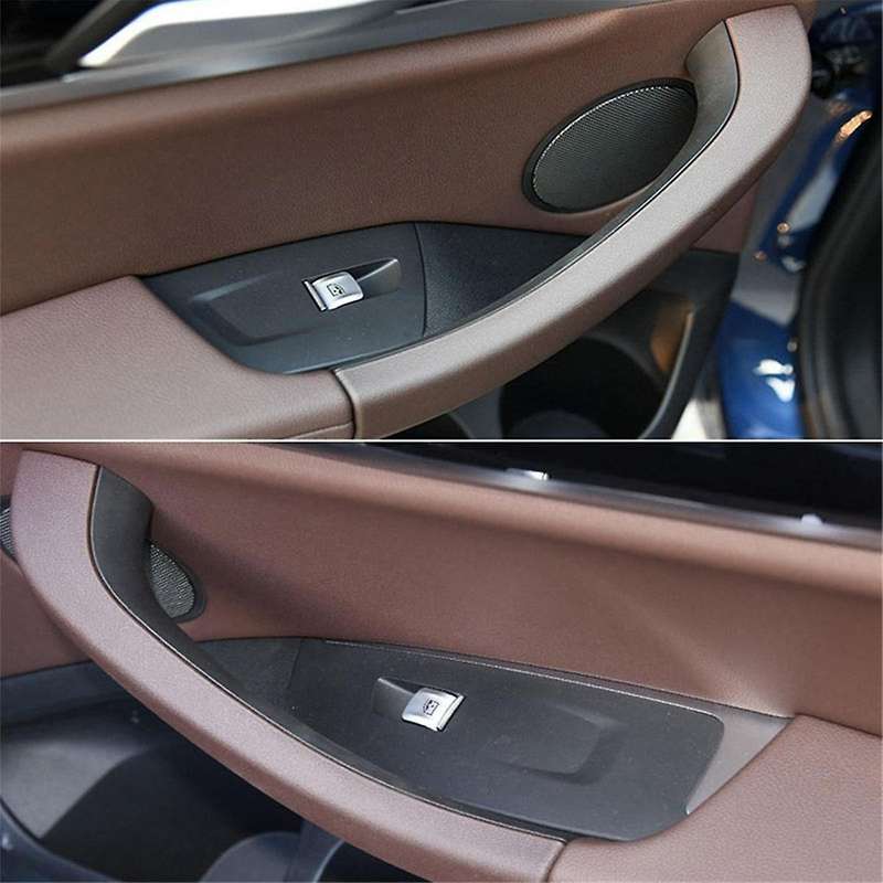 Left+right Car Door Armrest Handle Cover Inner Door Handle for X3 G01 G02 F97(m)x4 G08 F98(m)2018-2