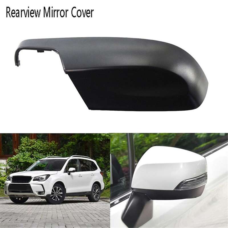 Left/Right Car Rearview Mirror Cover Door Mirror Cover Exterior Reversing Mirror Shell for Forester