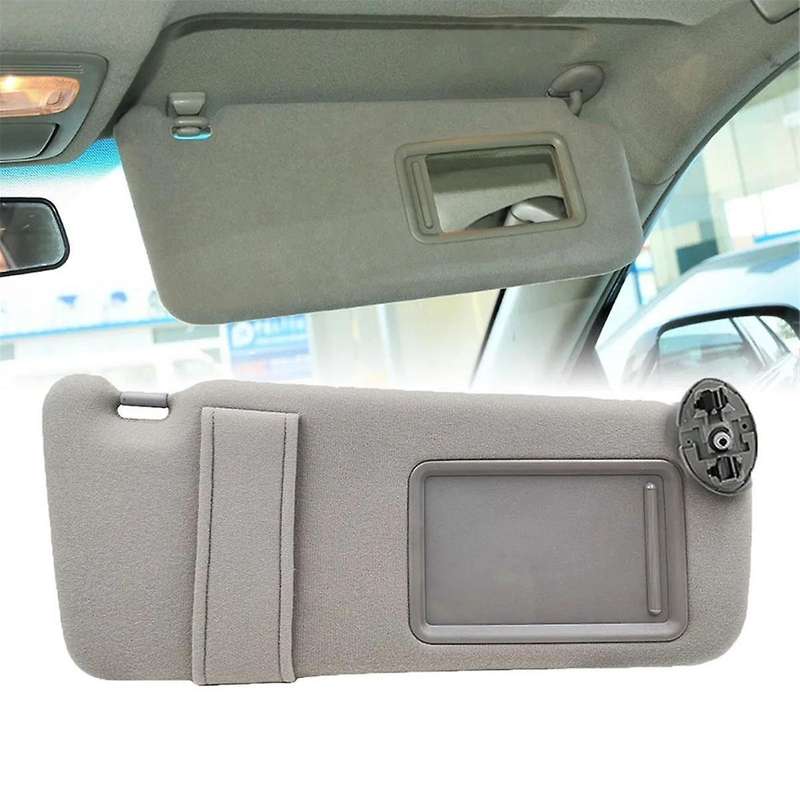 Left+right Car Sun Visor Makeup Mirror Sunshade for 2007-2013 Windscreen Sun Visor Pull Vanity Mirro