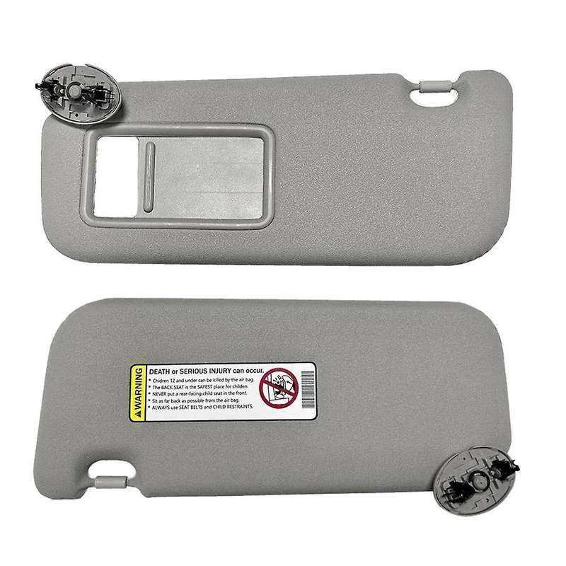 Left+right Car Sun Visor Makeup Mirror Sunshade for 2007-2013 Windscreen Sun Visor Pull Vanity Mirro