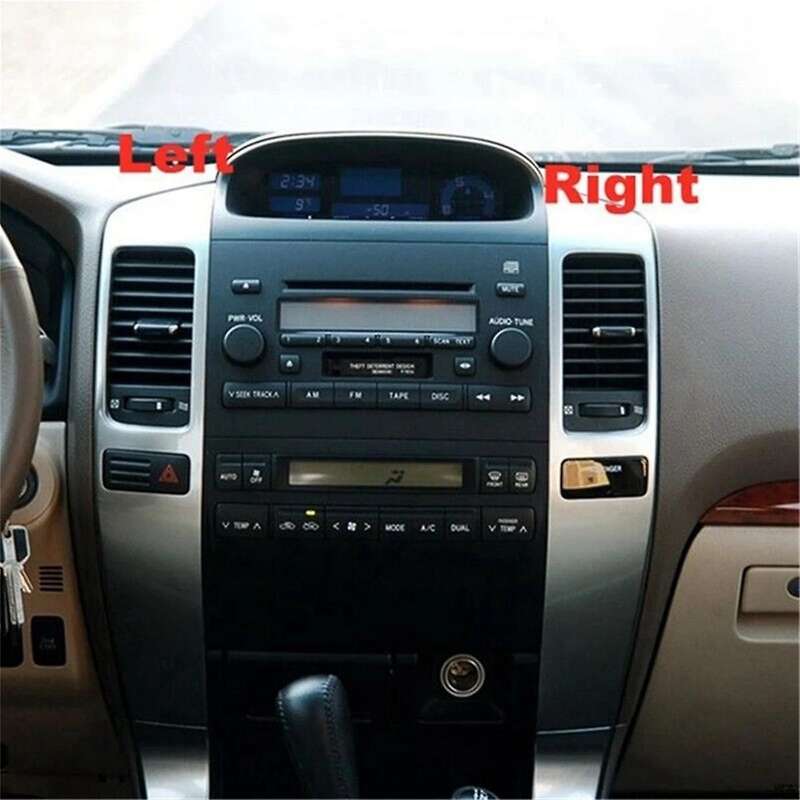 Left+right Dashboard Panel for Land Cruiser Prado 120 2003-2009 Finish Panel 55474-60040, 55475-6004