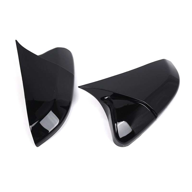 Left+Right Exterior Rear View Mirror Cover for 10Th 2016-2021 OX Horn Rear View Side Door Wing Mirr