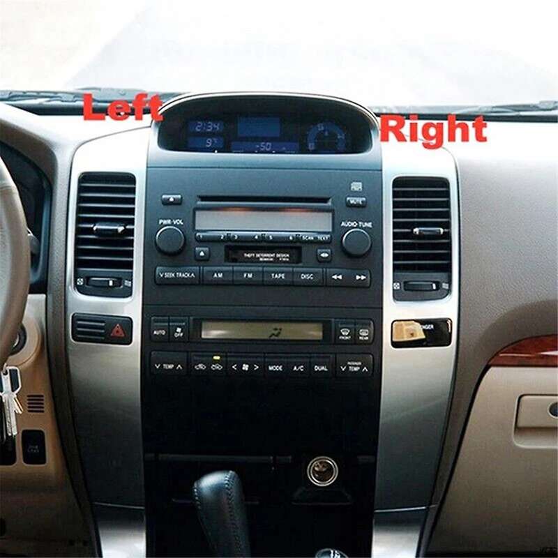 Left+right Dashboard Panel for Land Cruiser Prado 120 2003-2009 Assembly 55474-60040, 55475-60040