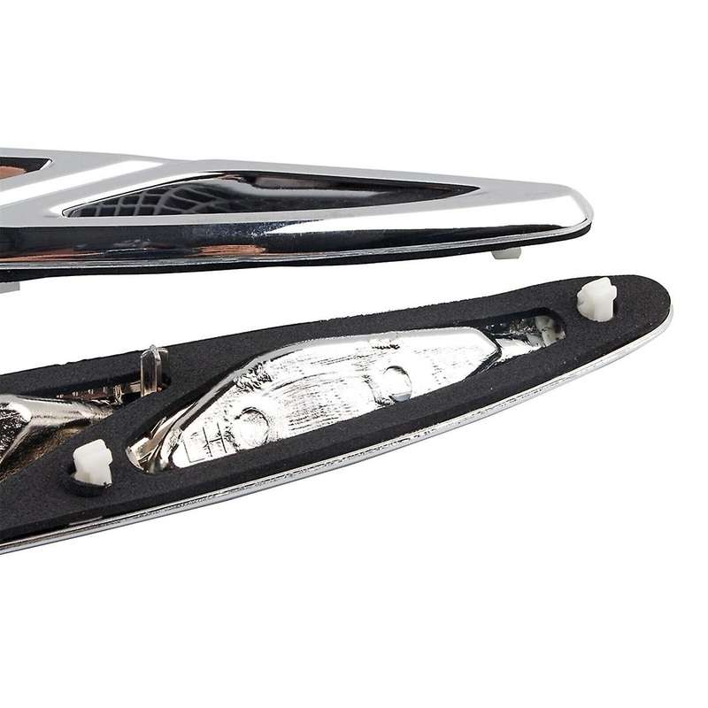 Left+Right Front Hood Engine Vent Grille Molding Trim 20811309 2811310 for Verano 2012-2016