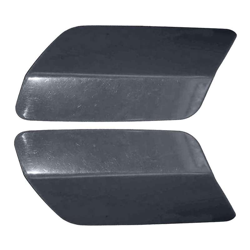 Left+Right Front Bumper Headlight Lamp Washer Jet Nozzle Cover Cap for 3 Series E92 E93 2010-2013