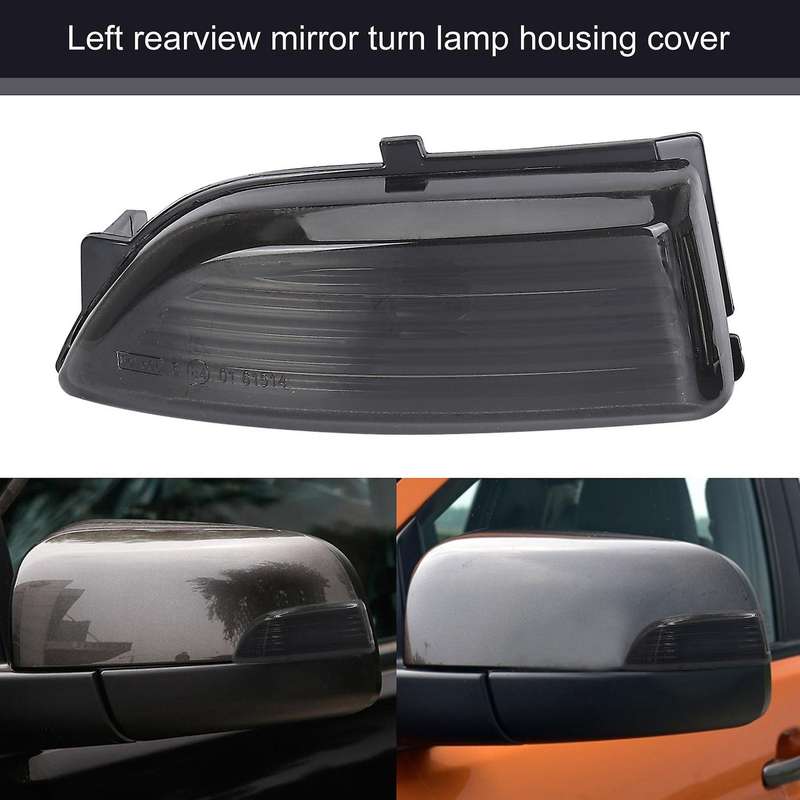 Left+right Rearview Mirror Light Cover Indicator Turn Signal Lamp Cover for Ford Everest Ranger 201