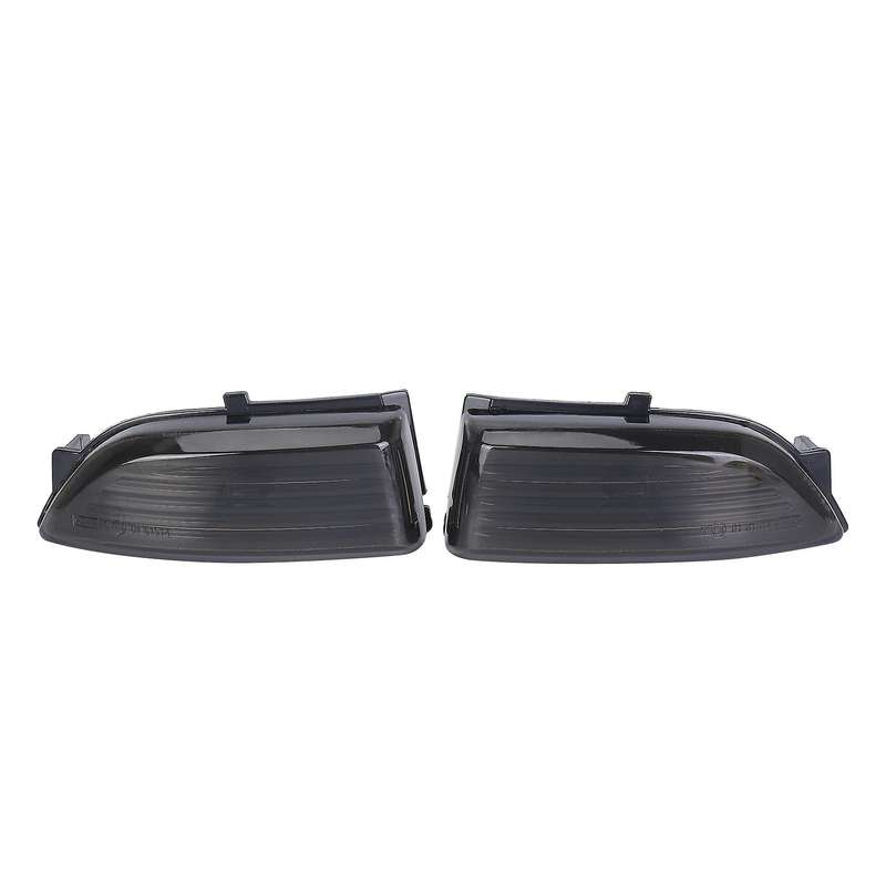 Left+right Rearview Mirror Light Cover Indicator Turn Signal Lamp Cover for Ford Everest Ranger 201