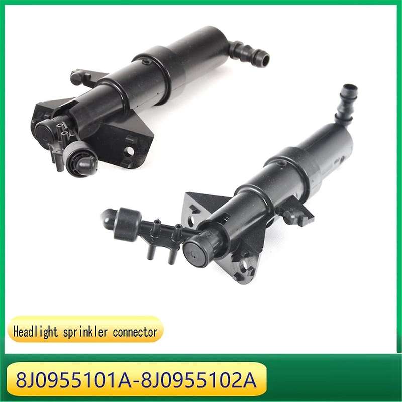 Left+Right Side Headlight Washer Nozzle for TT 2007-2014 Headlight Cleaning Nozzle 8J0955101A 8J0955