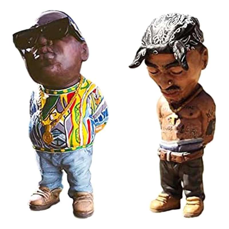 Legend-commemorative Resin Ornaments, Peculiar and Interesting Rap Music Star Resin Sculptures, Com