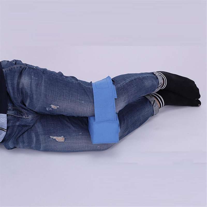 Leg Pillow Positioning Body Pillows Sleeping Bolster Under Knee Pillow Orthopedic Posture Leg Cushio