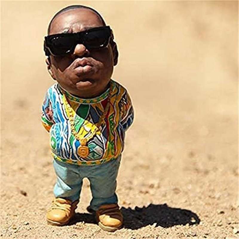 Legend-commemorative Resin Ornaments, Peculiar and Interesting Rap Music Star Resin Sculptures, Comm