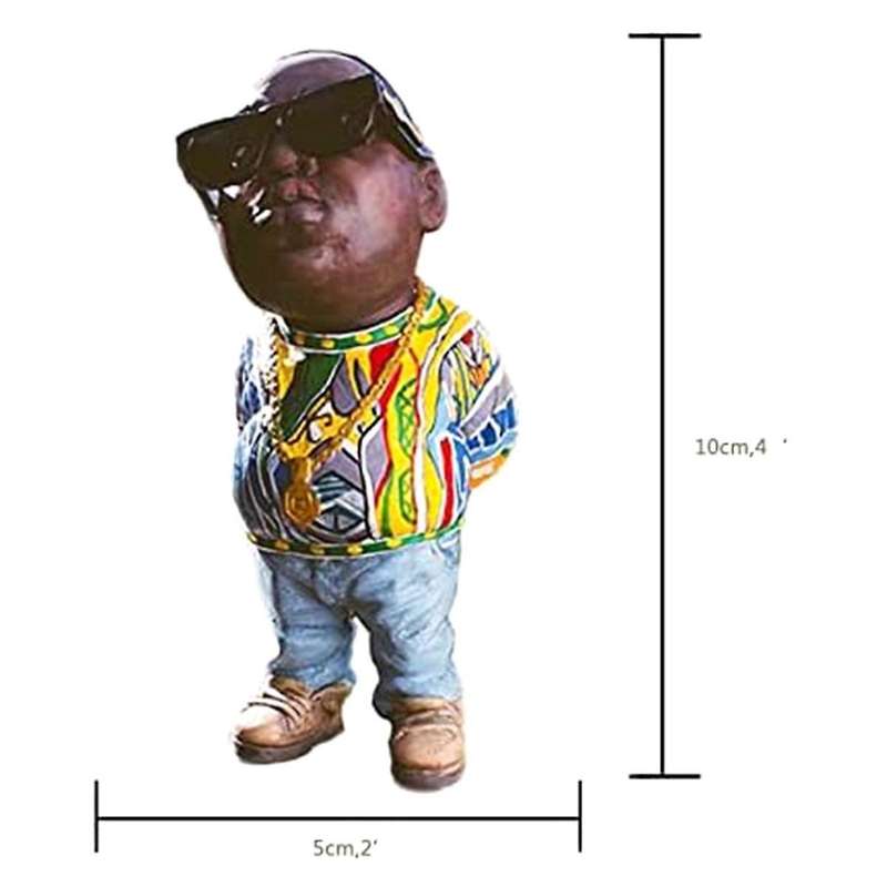 Legend-commemorative Resin Ornaments, Peculiar and Interesting Rap Music Star Resin Sculptures, Comm