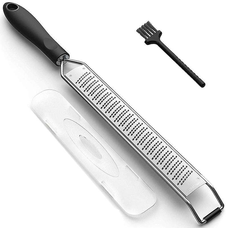 Lemon Zester & Cheese Grater - Stainless Steel - Kitchen Tool , Nutmeg, Chocolate, Vegetables, Frui