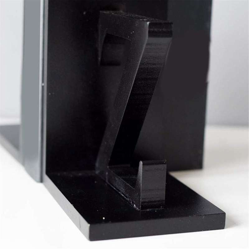 Letter Wood Bookend Book Stand Home Decoration