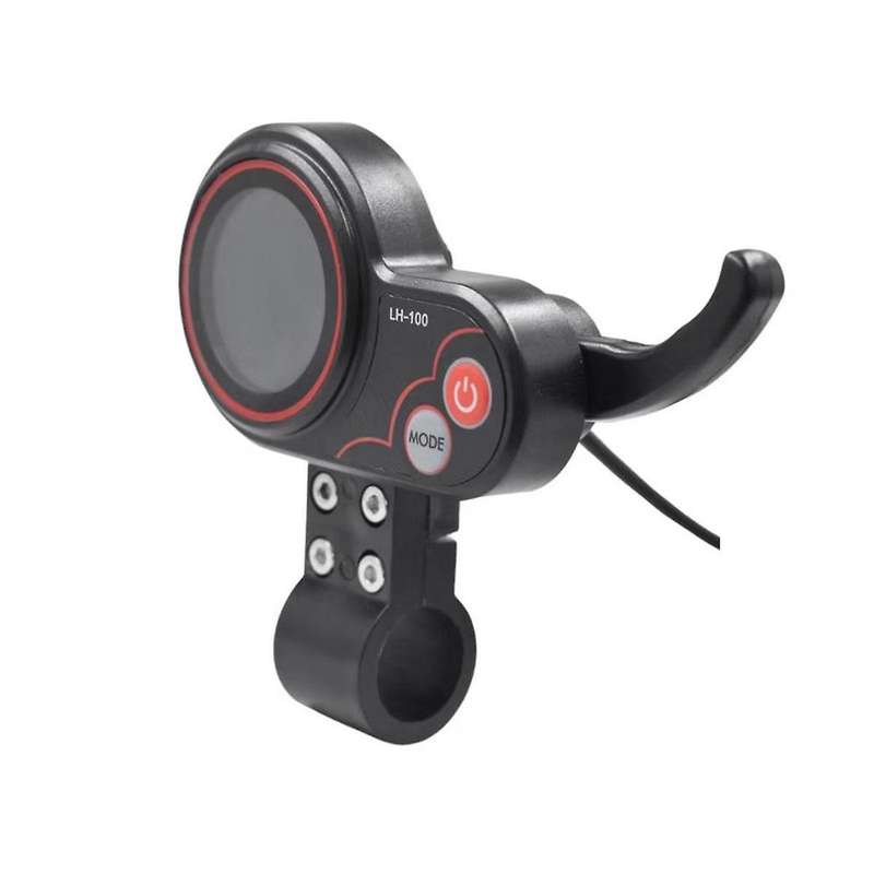 LH100 LCD Display Dashboard Throttle Meter 24V-60V for Electric Scooter Ebike LCD Display Speedomete