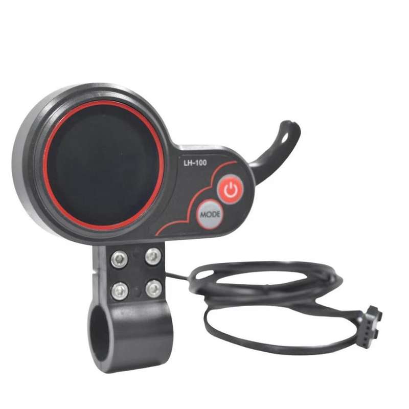 LH100 LCD Display Dashboard 24V-60V Throttle Meter for Electric Scooter/Ebike LCD Display Speedomete