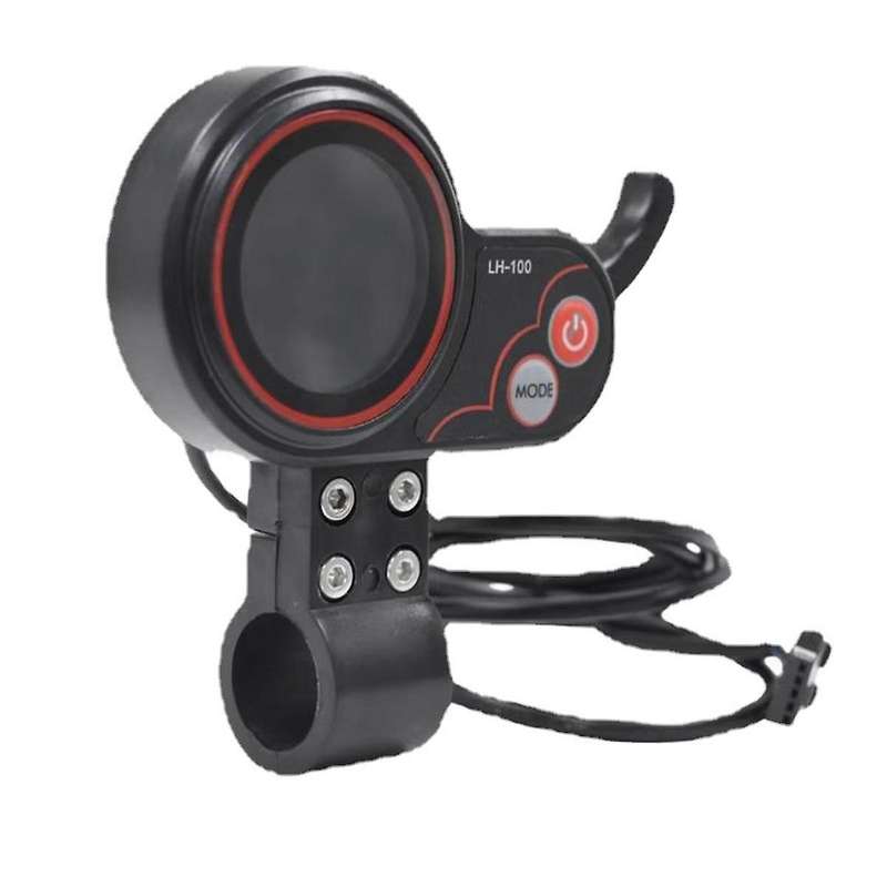 LH100 LCD Display Dashboard 24V-60V Throttle Meter for Electric Scooter/Ebike LCD Display Speedomete