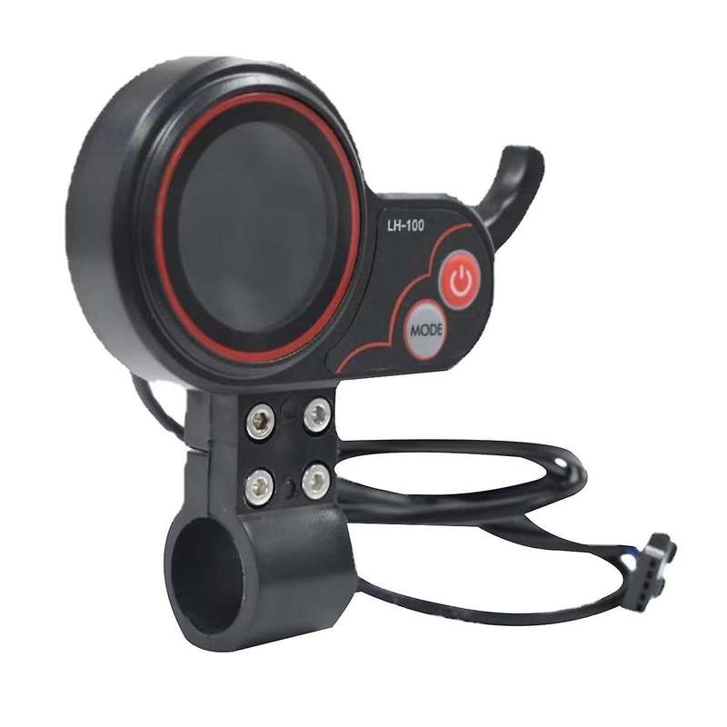 Lh100 Lcd Display Dashboard 24v-60v Throttle Meter for Electric Scooter/ebike Speedometer(sm Plug 5p