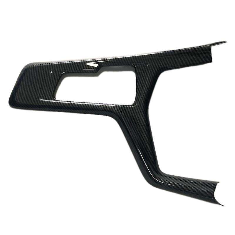 LHD Carbon Fiber Look Gear Shift Box Panel Cover Trim 1Pcs for CT4 2020