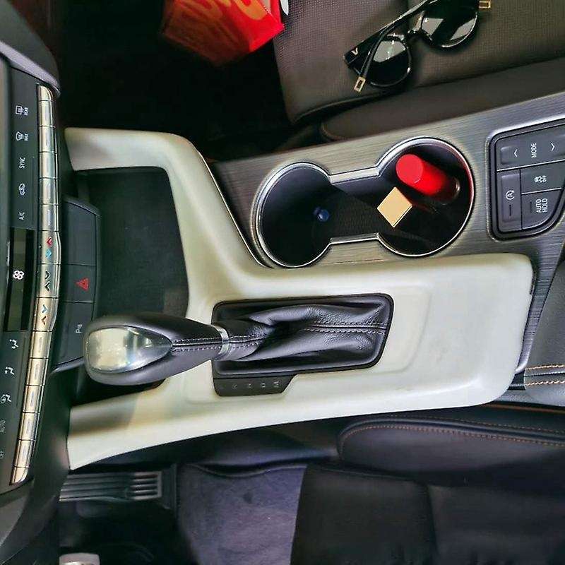 LHD Carbon Fiber Look Gear Shift Box Panel Cover Trim 1Pcs for CT4 2020