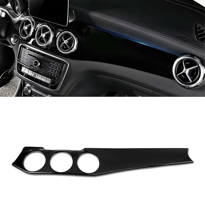 LHD Central Dashboard Air Condition Outlet Trim Cover for W176 CLA C117 GLA X156 2013-2018 Vent Pane
