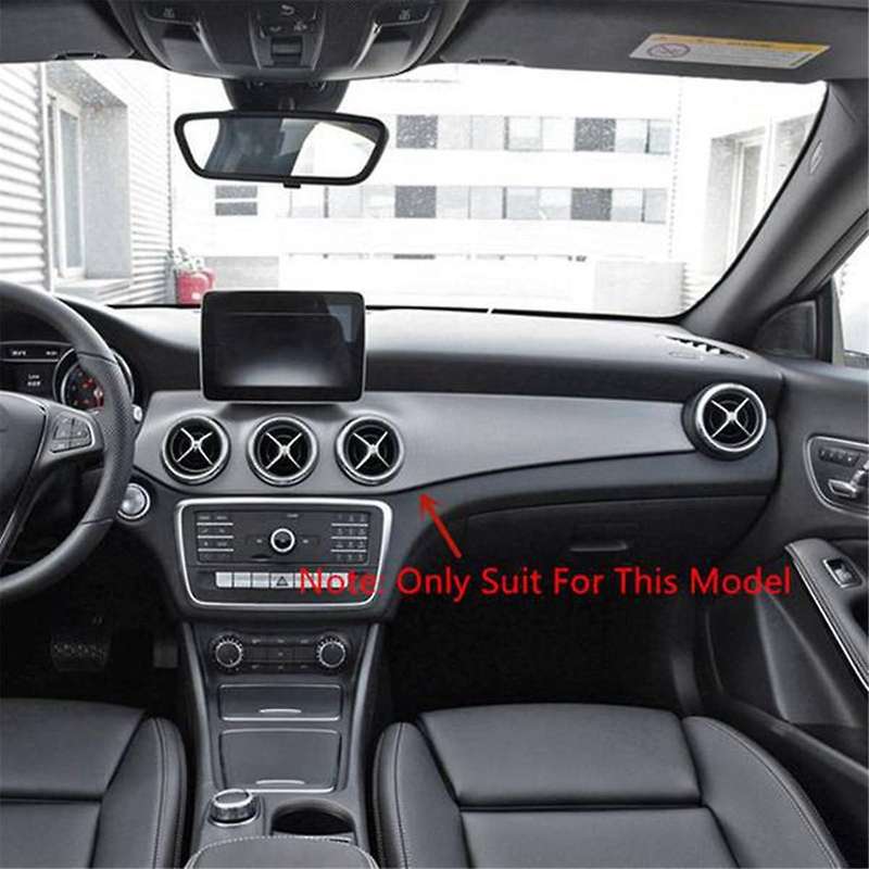 LHD Central Dashboard Air Condition Outlet Trim Cover for W176 CLA C117 GLA X156 2013-2018 Vent Pan