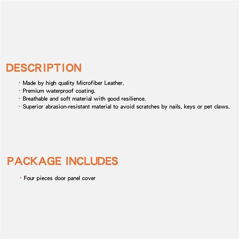 Lhd Door Panel Cover for - Golf 5 Mk5 2006-2011 Car Door Armrest Panel Cover Sticker Gray