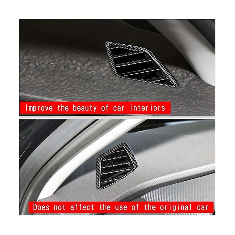 Lhd for 2022 2023 Carbon Fiber Front Dashboard Trim Cover Sticker