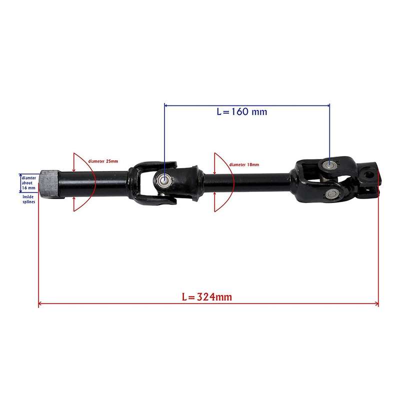 Lhd Power Steering Shaft Joint Assy for L200 Montero Sport .5d 3.2d 4401a161 Mn125326
