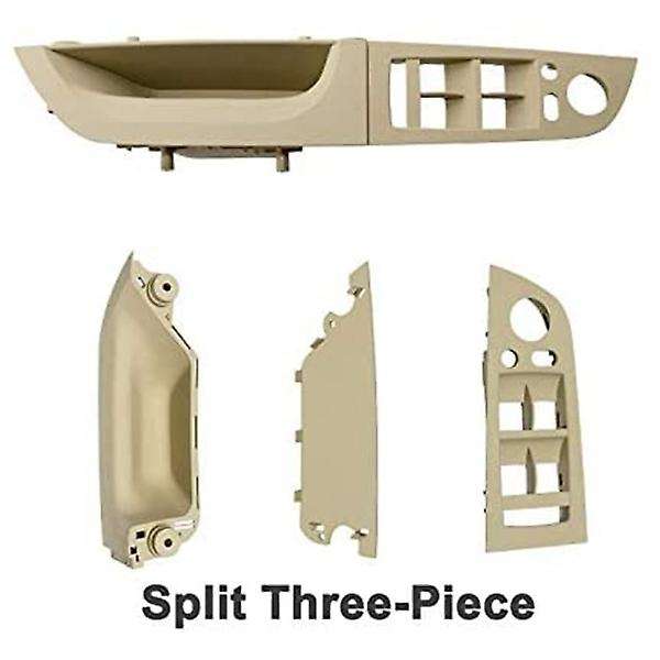 LHD Inner Door Handle Panel Kit Sedan Pull Trim Cover Car Accessories for E90 E91 3 Series 2005-2012