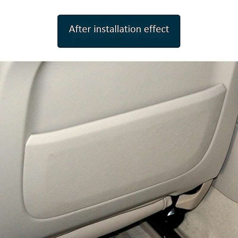LHD RHD Car Seat Back Panel Part Cover Replacement for  F10 F01 F02 5 Series GT 7 Series(Brownish Re
