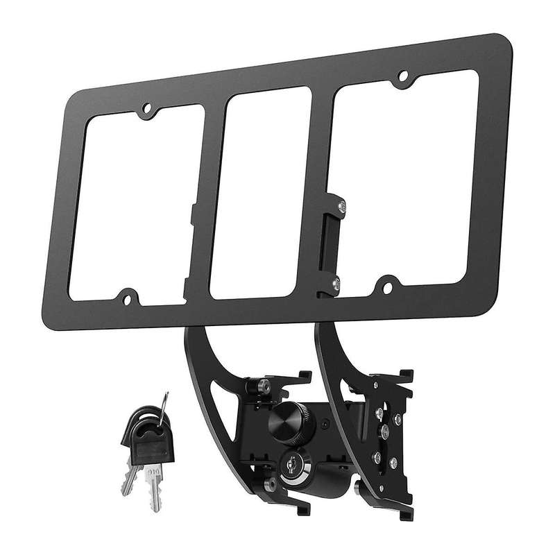License Plate Holder for /y 2017-2023 with Anti-theft Features Front License Plate Bracket Mounting