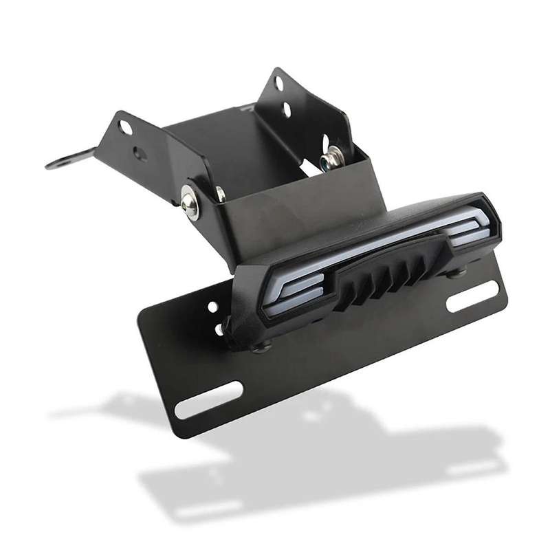 License Plate Holder Tail Light Turn Signal Eliminator Bracket for Supermoto 701 701 2016-2023