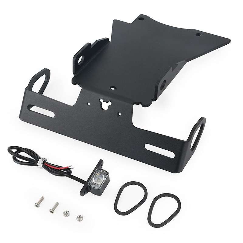 License Plate Holder LED Light for FZ6 FZ6N FZ6S 2004-2010 Motorcycle Accessories Tail Eliminator