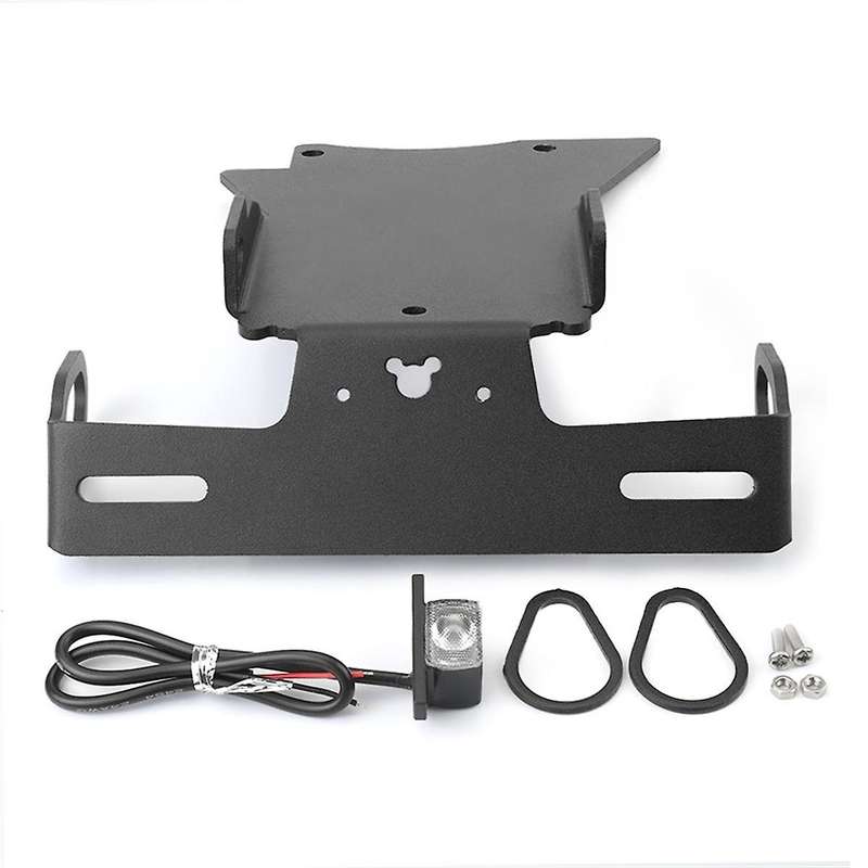 License Plate Holder LED Light for FZ6 FZ6N FZ6S 2004-2010 Motorcycle Accessories Tail Eliminator
