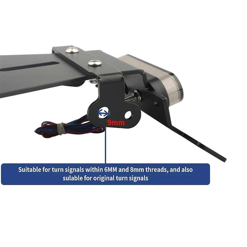 License Plate Holder Tail Tidy Bracket for Street Twin 900 Speed Twin 900 Street Scrambler 900