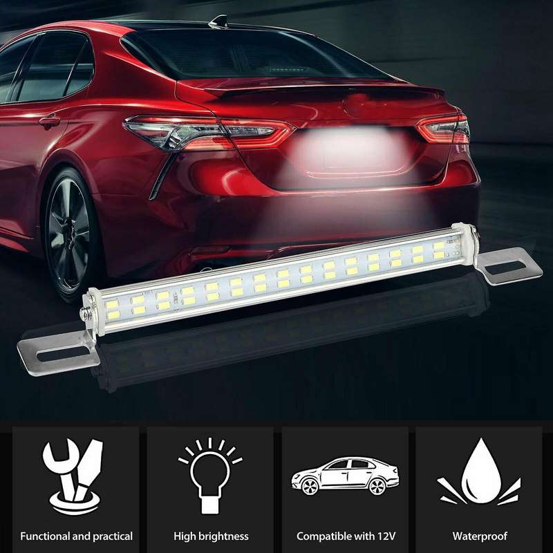 License Plate Light Universal License Plate Mount High Power LED Back Up Light for Car SUV Truck RV