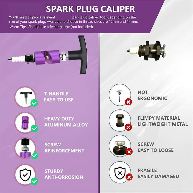 Lift Support Clamp with Brass Core Protection,spark Plug Caliper and Car Hood Prop Rod Tool Strut Cl
