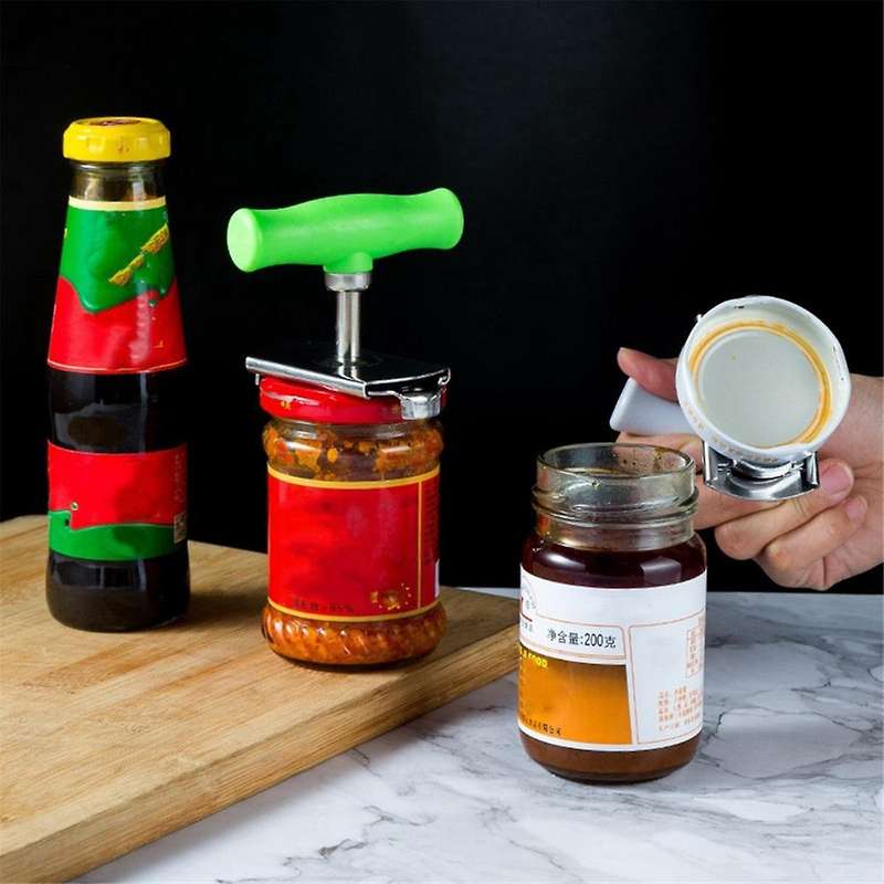 Lid Opener Manual Adjustable Jar Openers and Can Opener Made of Stainless Steel Arthritis Jar