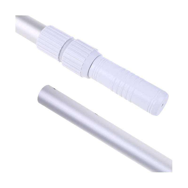 Lifesaving Rod Swimming Pool Fishing Leaf Net Reinforced Telescopic Rod Aluminum Alloy Cleaning Alum