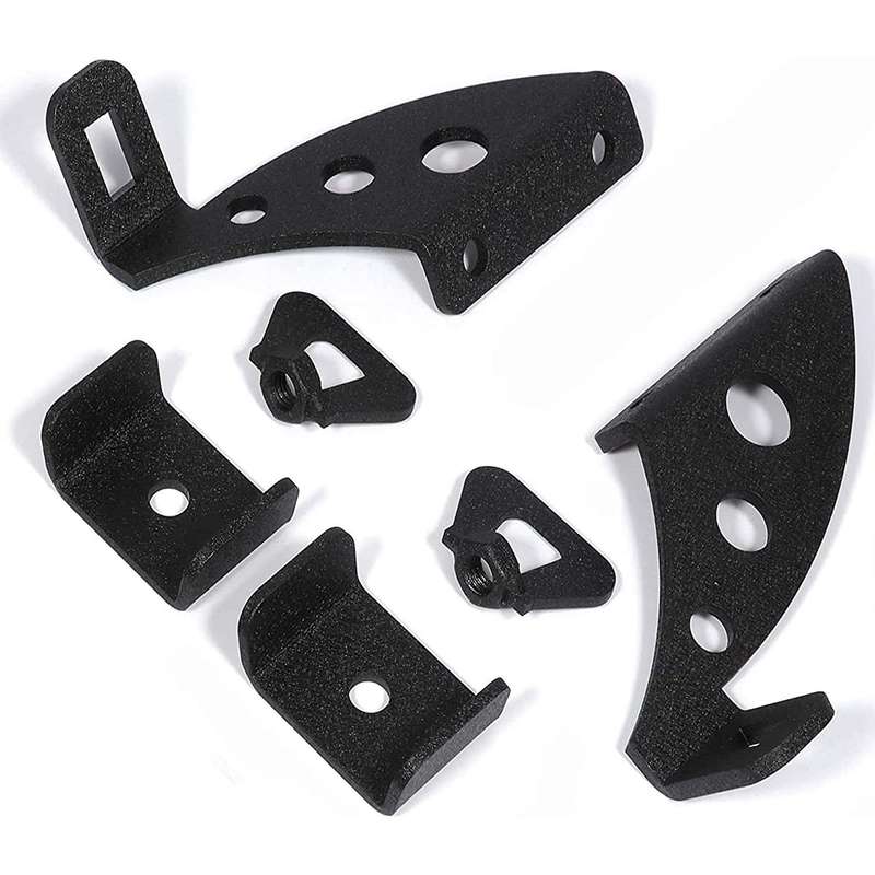 Lifting Jack Stands Hi Lift Jack Bracket Door Hinge Hood Hinge Mount Kit for 2007-2020 Wrangler JK