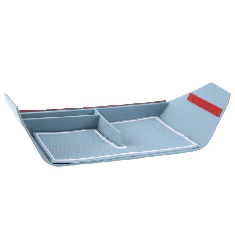 Light Blue Car Below Center Control Storage Box Air Conditioning Vent Organizer for Dolphin Mini /fo
