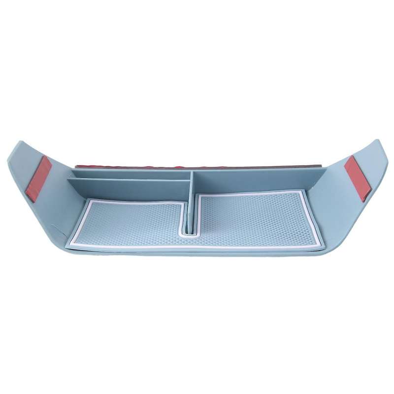 Light Blue Car Below Center Control Storage Box Air Conditioning Vent Organizer for Dolphin Mini /fo