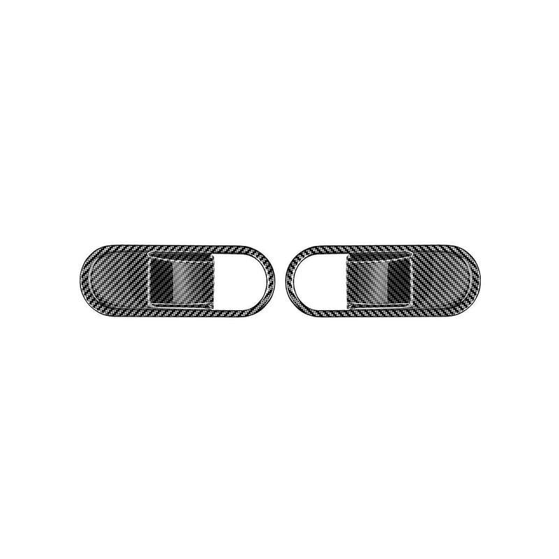 Lifting Window Panel Cover Back Left Right Window Switch Button Sticker Trim for Ioniq 6 2022 2023+