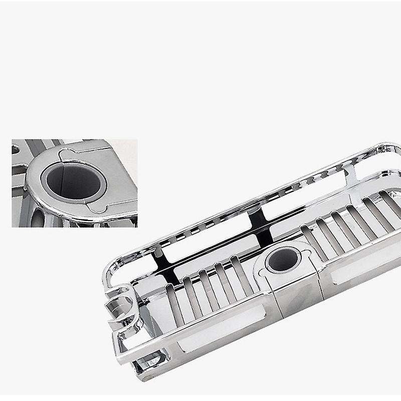 Lifting Shower Shelf Rectangle Detachable Storage Tray Rack Plastic Holder Kitchen Bathroom Accessor