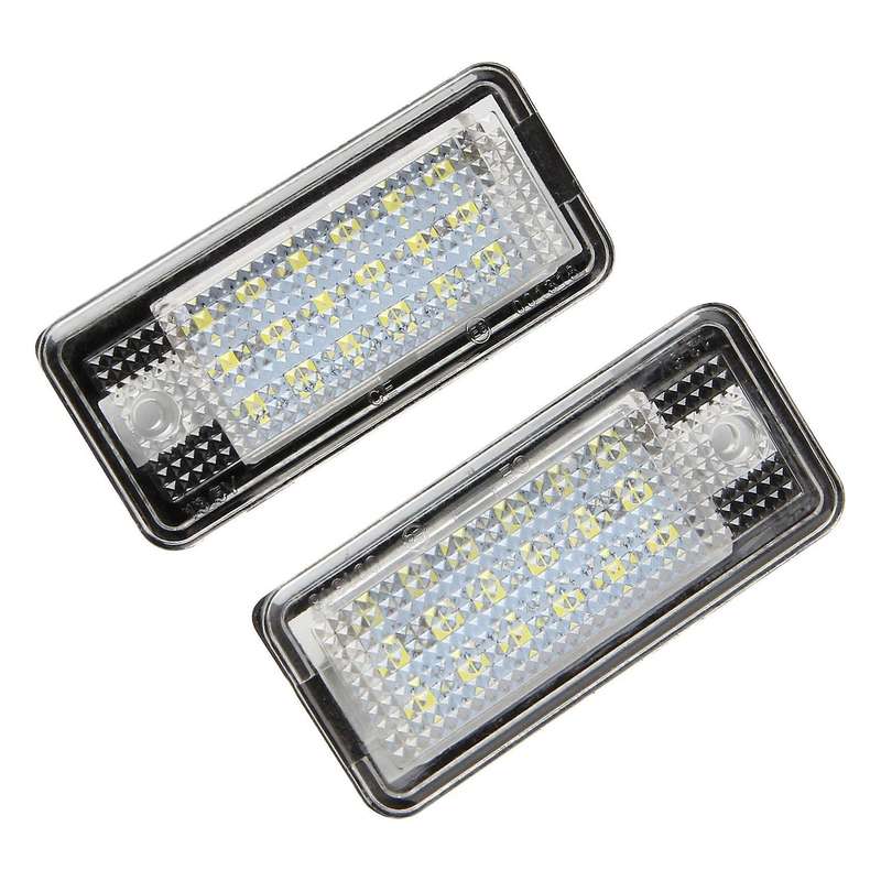 Light for Car,Led License Number Plate Light Fit A3 A4 A6 A8 B6 B7 S3