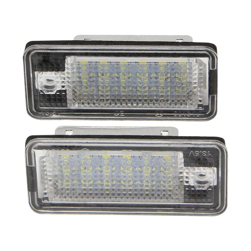 Light for Car,Led License Number Plate Light Fit A3 A4 A6 A8 B6 B7 S3
